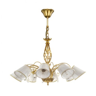 Люстра подвесная Lightstar 796183 ESEDRA 8x40W Gold